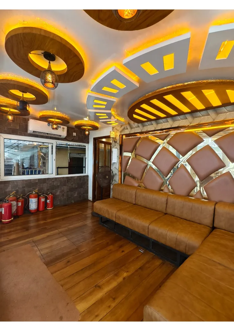Living Salon and Dining Deck